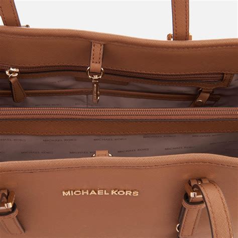 michael kors large east west tote bag 35f0ghmt3l|MICHAEL KORS Hamilton East West Tote Brown 35F0GHMT3L.